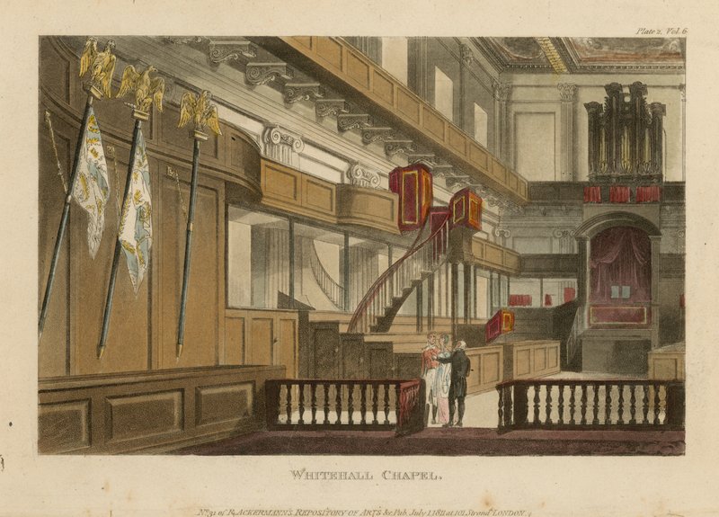 Cappella di Whitehall a Whitehall da English School
