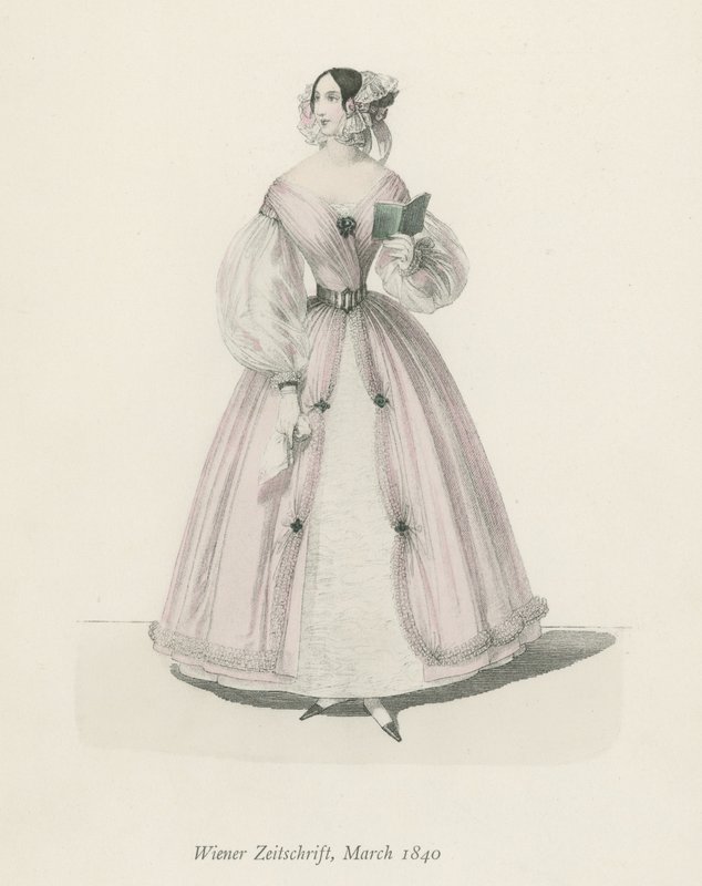 Wiener Zeitschrift, marzo 1840 da English School