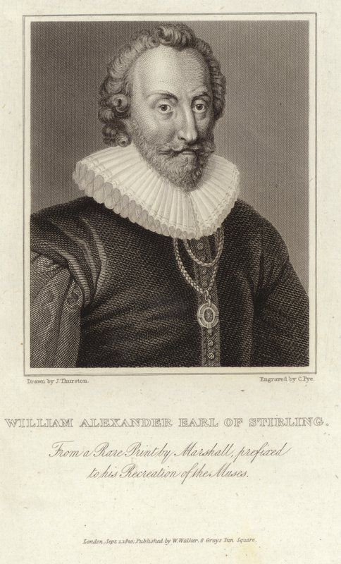 William Alexander, 1° Conte di Stirling (c 1570 - 12 settembre 1640) da English School