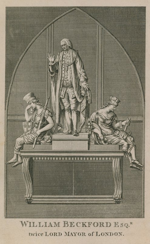 William Beckford, sindaco di Londra 1756 da English School