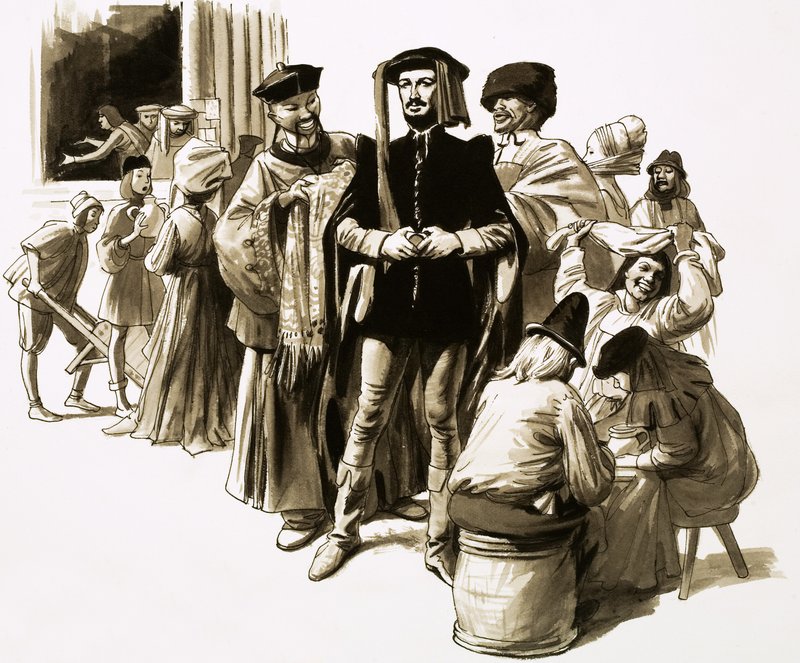 William Caxton era un mercante di successo prima di dedicarsi alla stampa da English School