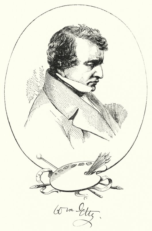 William Etty (incisione) da English School