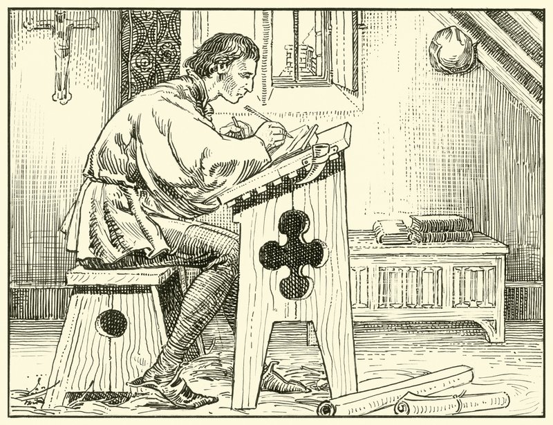 William Evesham scrive da English School