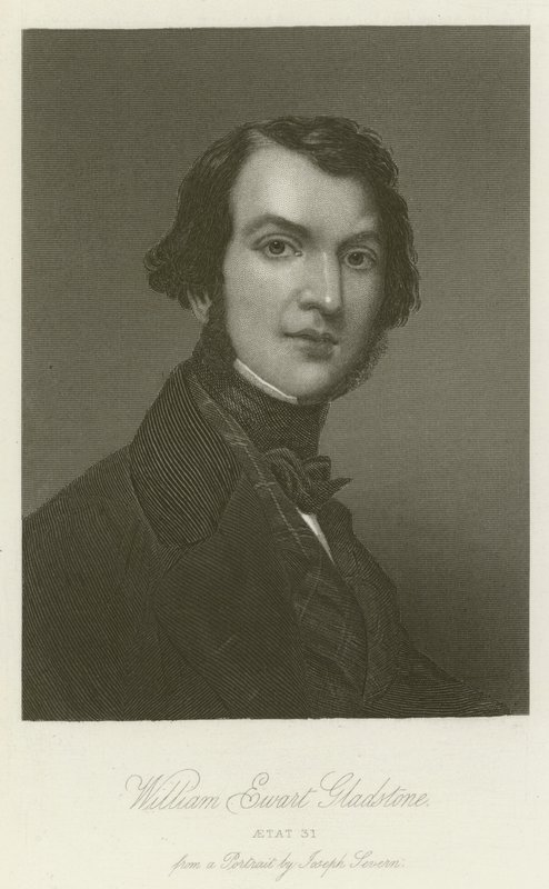 William Ewart Gladstone, Aetat 31 da English School