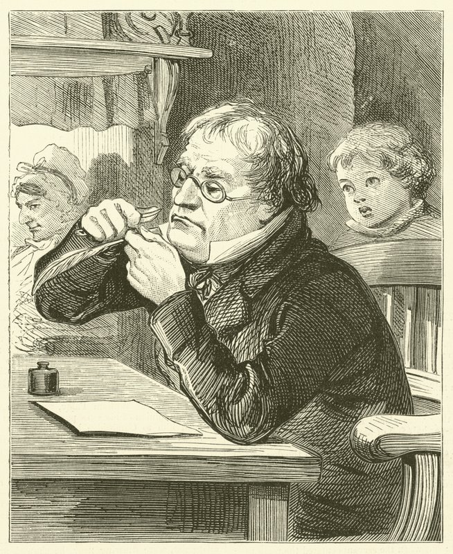 William Lilly (incisione) da English School