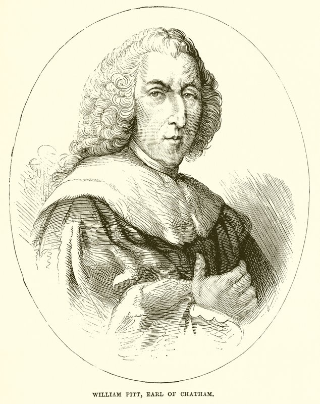 William Pitt, conte di Chatham da English School