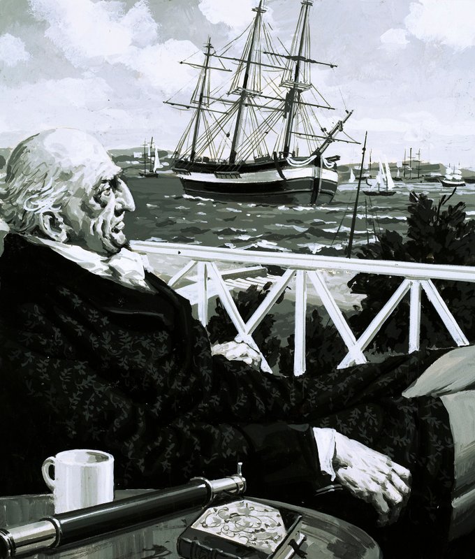 William Turner sedeva per ore a guardare le navi a vela passare da English School