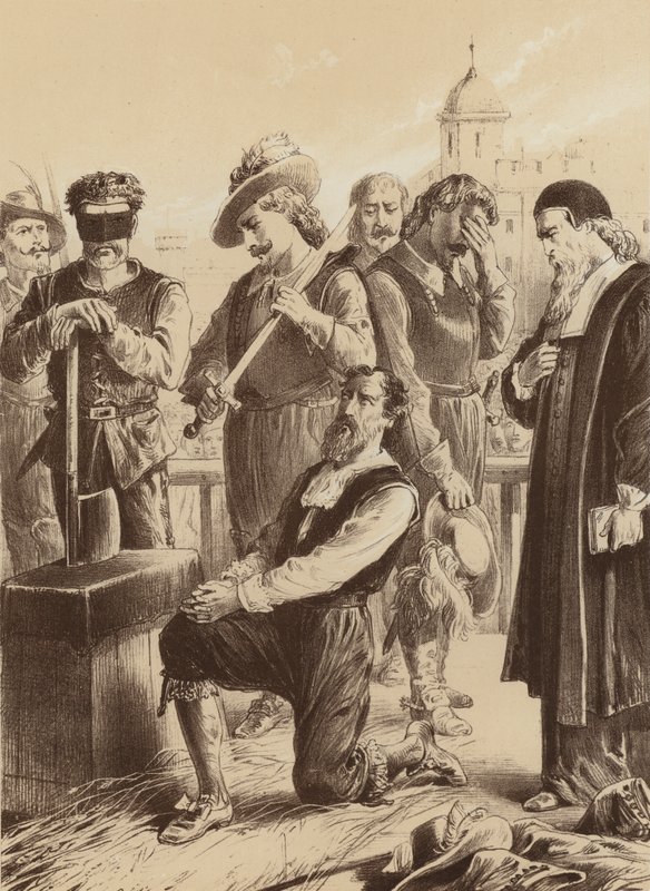 William Visconte Stafford, "Si inginocchiò davanti al ceppo" da English School