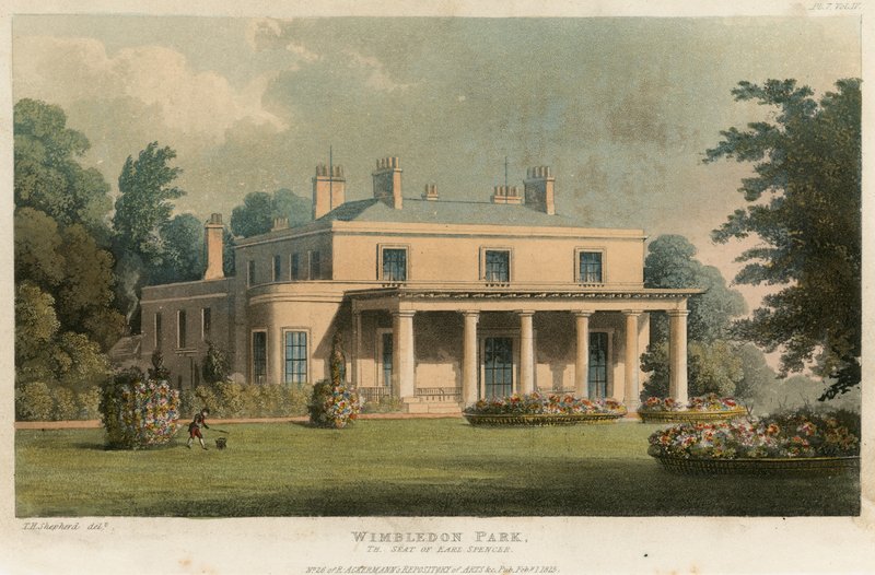 Wimbledon Park, la dimora di Earl Spencer da English School