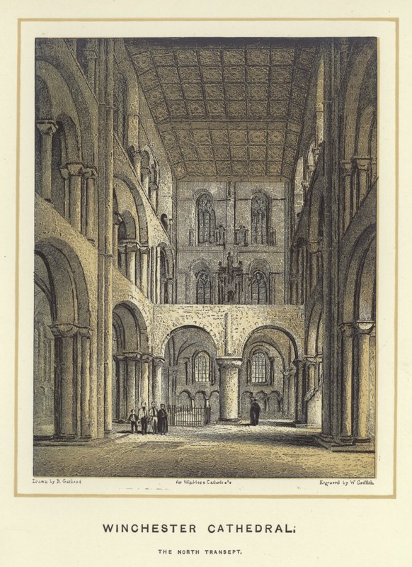 Cattedrale di Winchester, transetto nord da English School