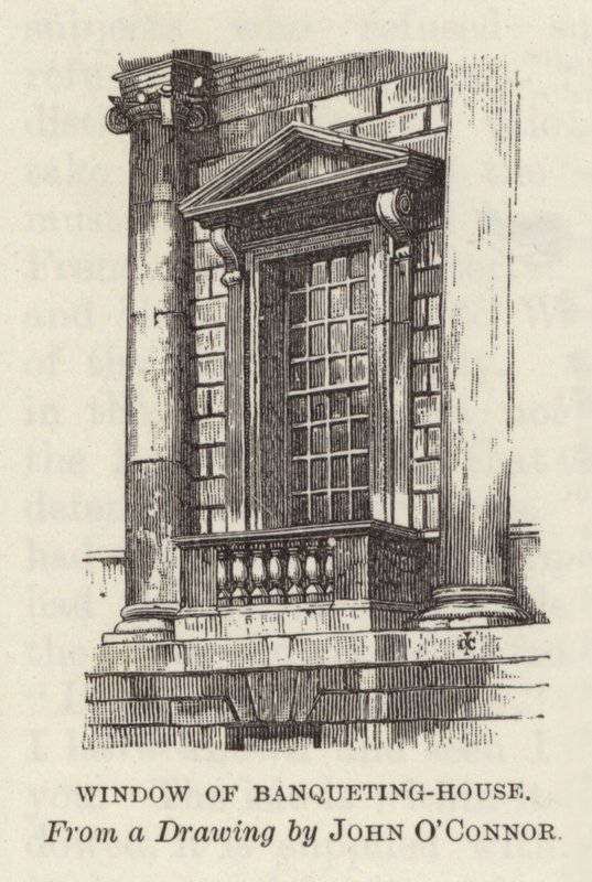 Finestra della Banqueting House da English School