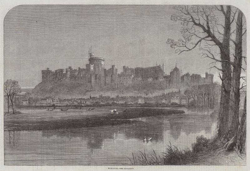Windsor (incisione) da English School