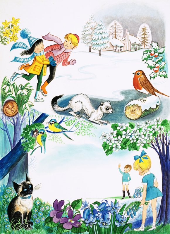 Inverno e primavera da English School