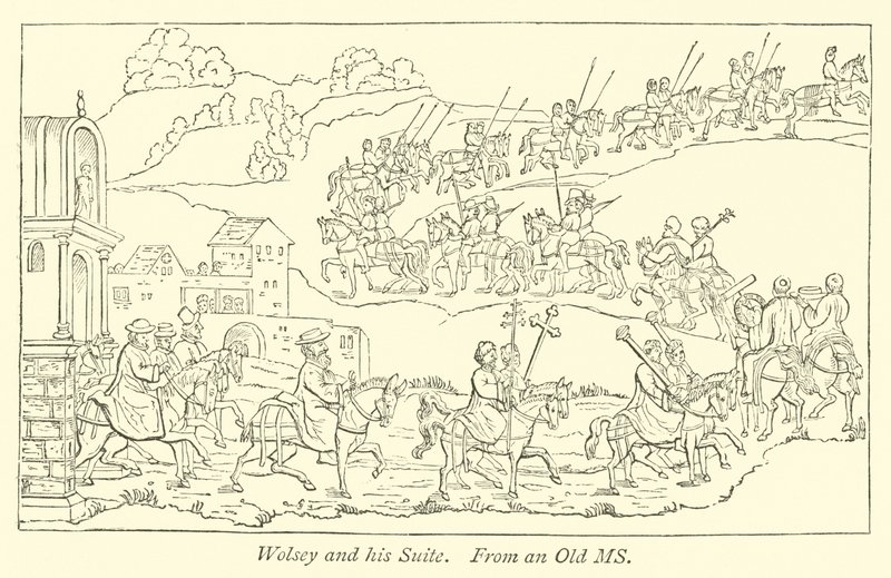 Wolsey e il suo seguito da English School