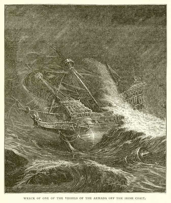 Relitto di una delle navi dell