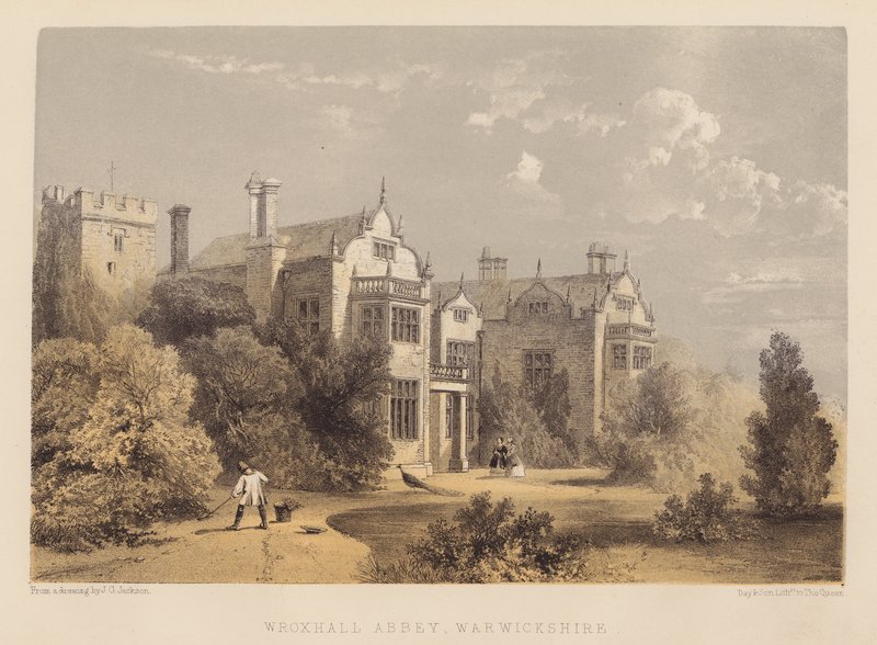 Wroxhall Abbey, Warwickshire da English School