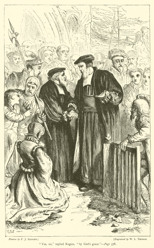 "Sì, signore," rispose Rogers, "per grazia di Dio" da English School