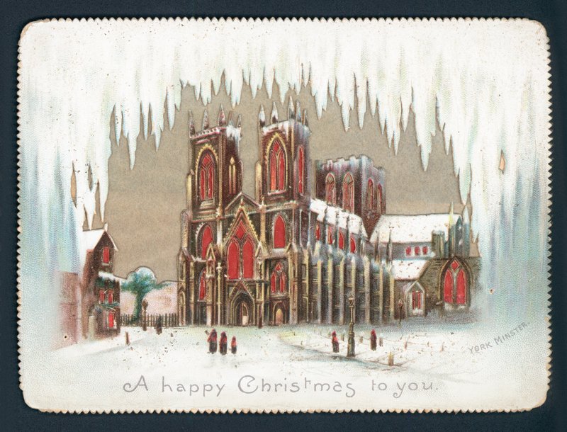 York Minster in inverno da English School