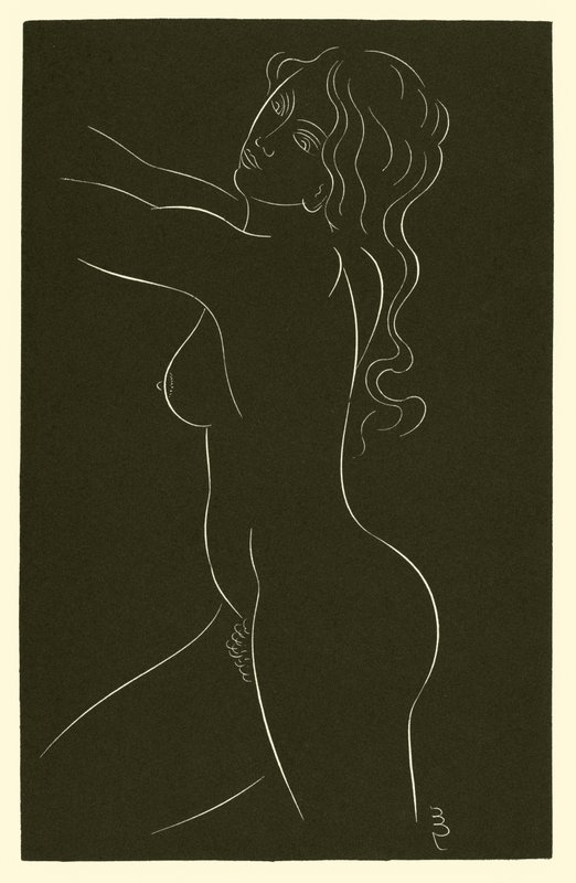 Nudo femminile da Eric Gill