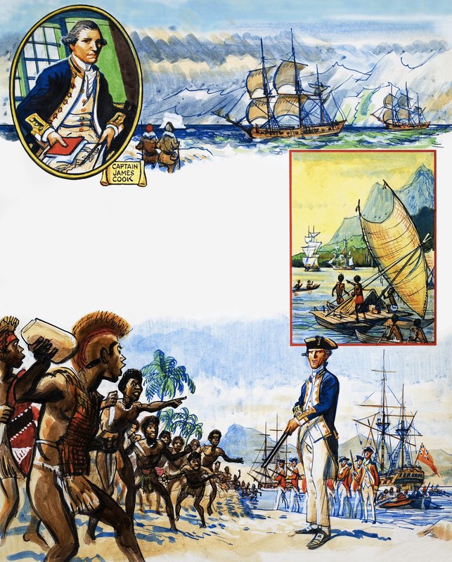 Scrapbook of the British Sailor: Viaggi di scoperta da Eric Parker