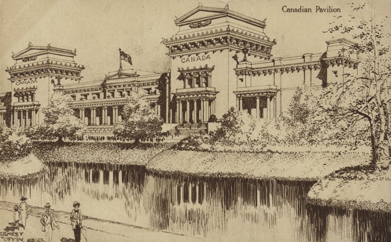 Padiglione canadese, Esposizione dell