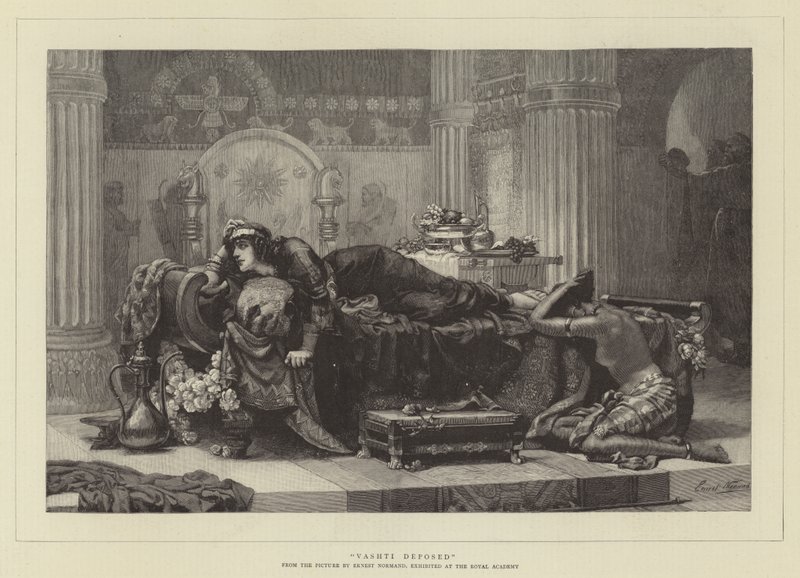 Vasti deposta da Ernest Normand