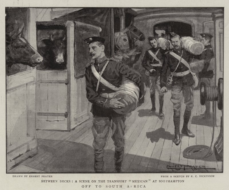 Verso il Sudafrica da Ernest Prater