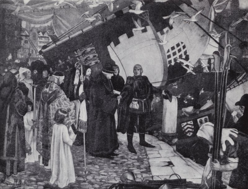 Giovanni Caboto, esploratore inglese di origine italiana, che scoprì la costa nordamericana da Ernest (after) Board
