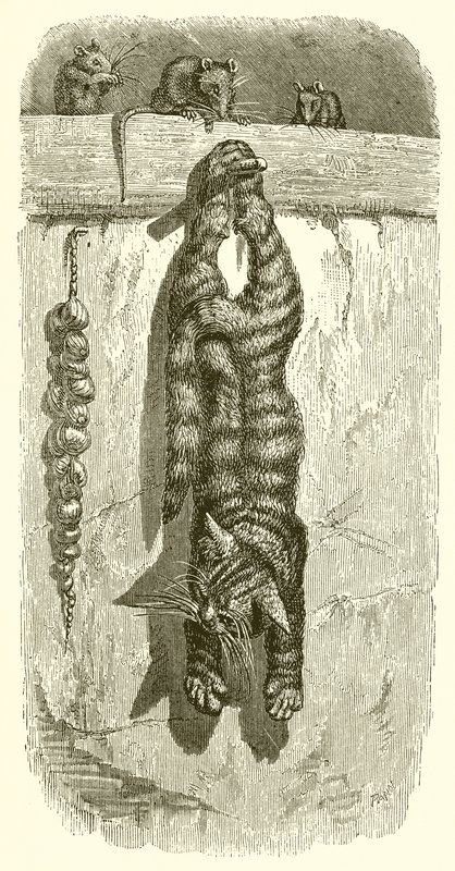 Il gatto e i topi da Ernest Henry Griset