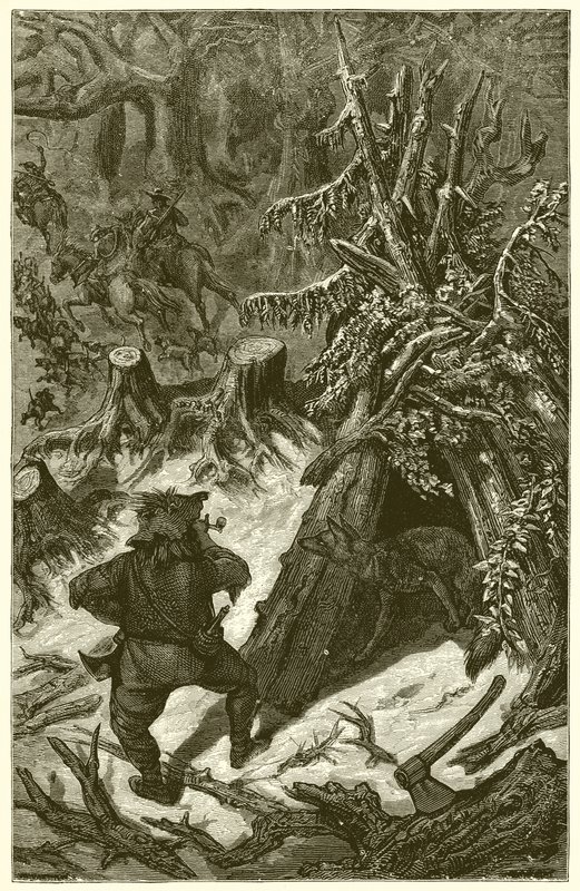 La volpe e il contadino da Ernest Henry Griset
