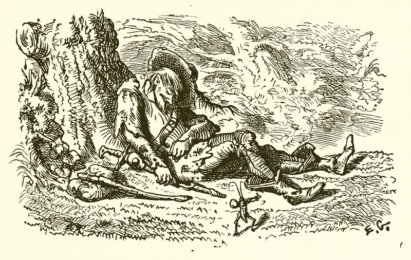 Le cavallette e la cavalletta da Ernest Henry Griset