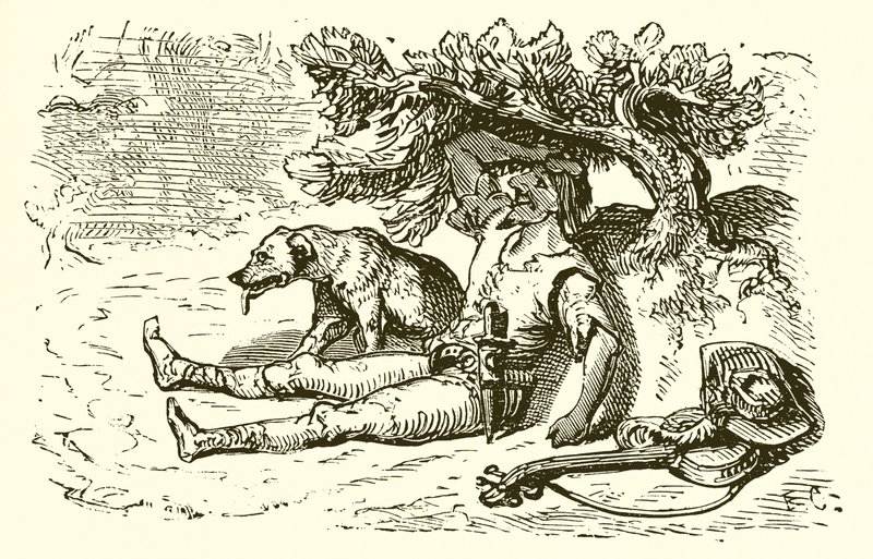 Il vento e il sole da Ernest Henry Griset