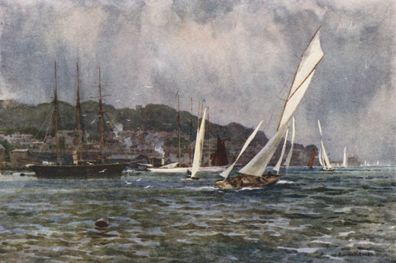 Cowes da Ernest William Haslehust