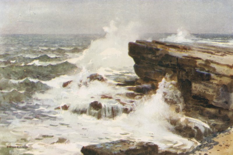 Filey Brigg da Ernest William Haslehust