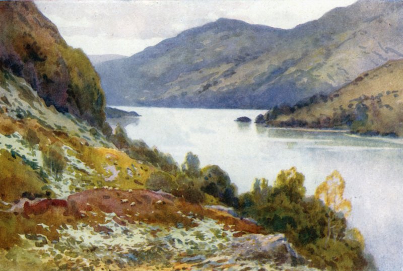 Loch Lomond da Inversnaid da Ernest William Haslehust