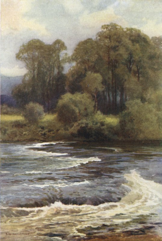 Cascate di Monnington da Ernest William Haslehust