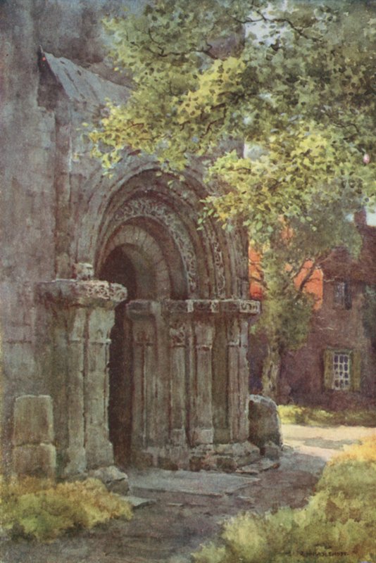 Portico Normanno, Torre di San Lorenzo da Ernest William Haslehust