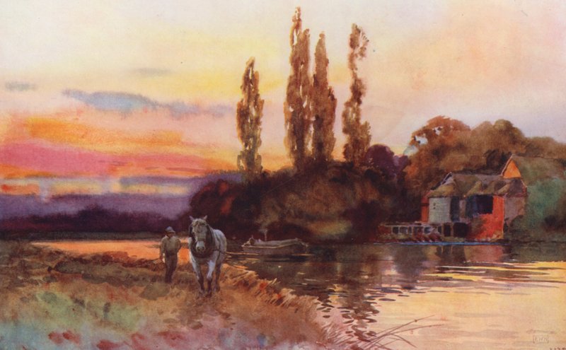 Fiume Tamigi: Iffley da Ernest William Haslehust