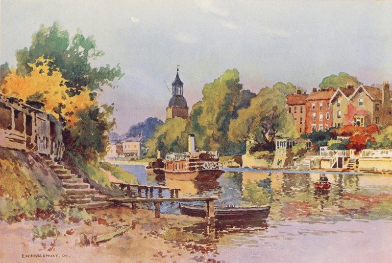 Fiume Tamigi: Sunbury da Ernest William Haslehust