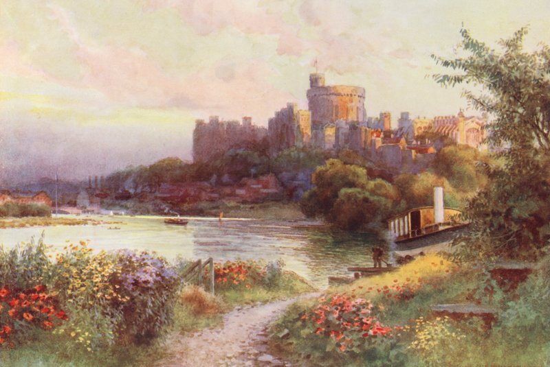 Fiume Tamigi: Windsor da Ernest William Haslehust