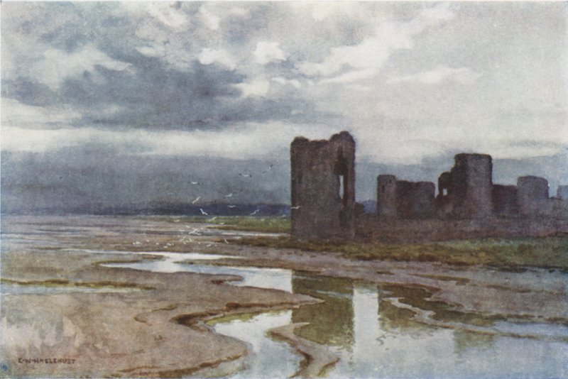 Sabbie di Dee, Castello di Flint da Ernest William Haslehust