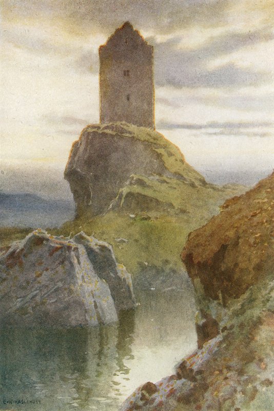 Torre di Smailholm da Ernest William Haslehust