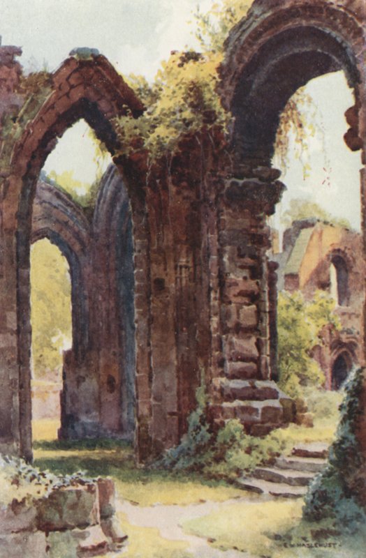 Rovine di St. John da Ernest William Haslehust