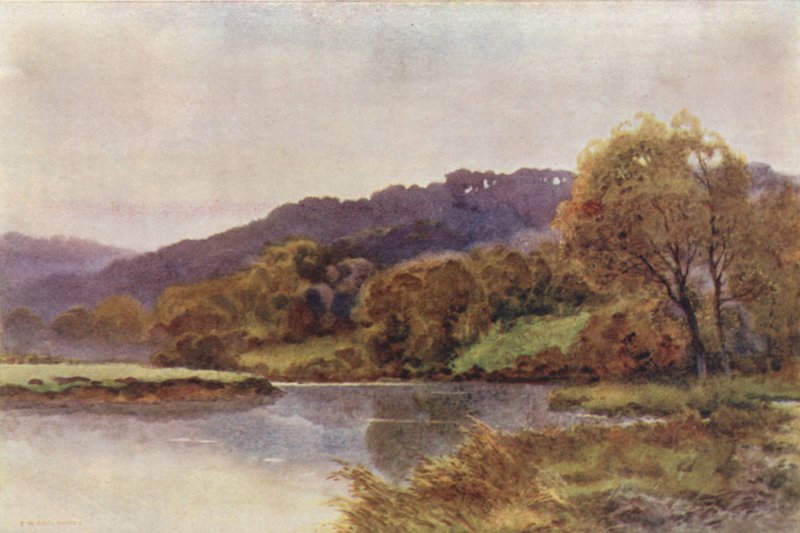Colline di Streatley da Ernest William Haslehust
