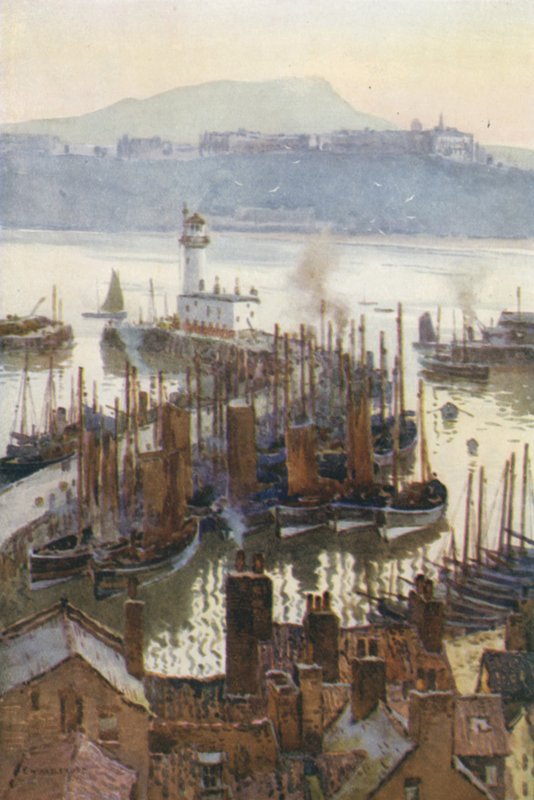 Il Porto dalla Città Vecchia da Ernest William Haslehust