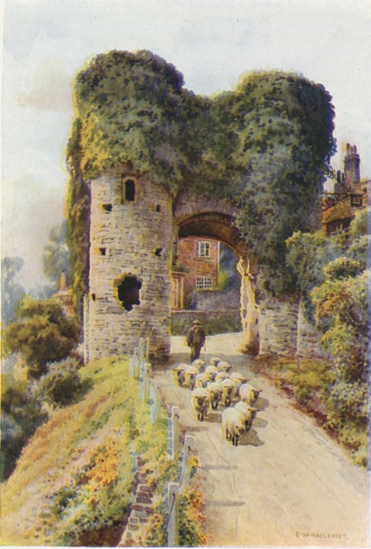 La porta Strand, Winchelsea da Ernest William Haslehust
