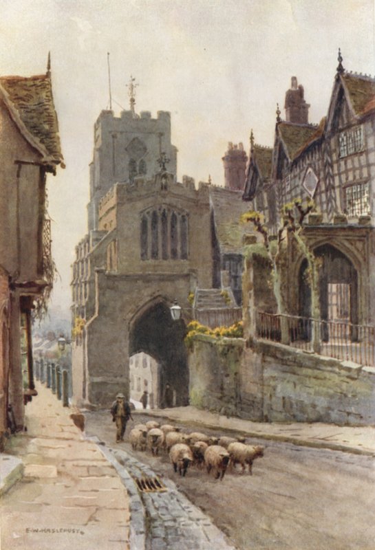 Porta Ovest, Warwick da Ernest William Haslehust