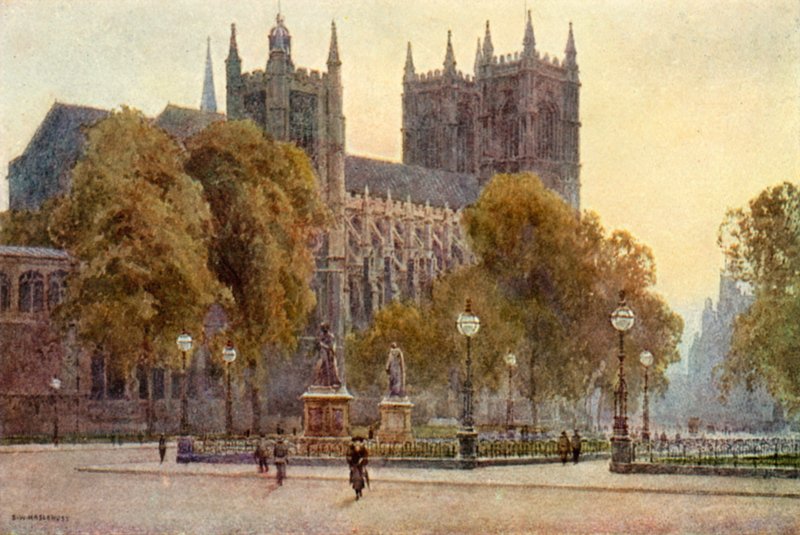 Abbazia di Westminster da Ernest William Haslehust
