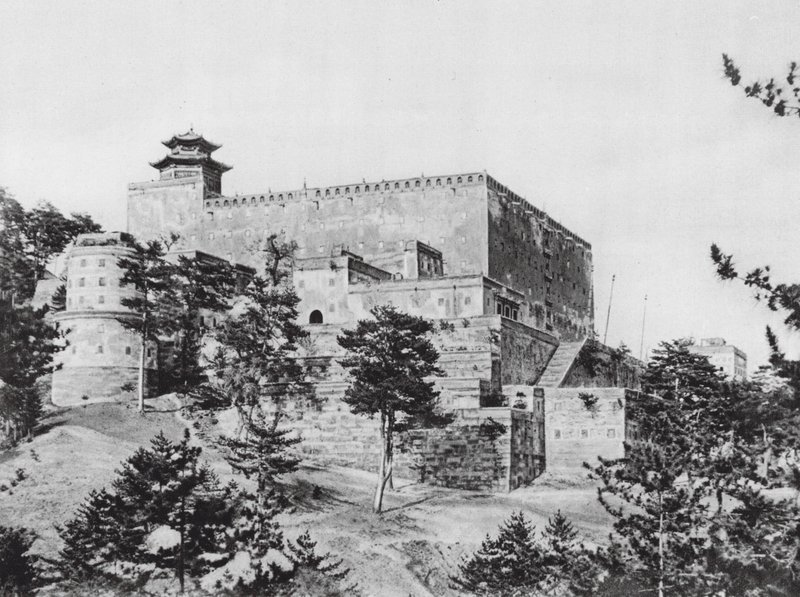Jehol, Potala, Chihli, Edificio principale a Potala, Vista da sud-ovest da Ernst Boerschmann