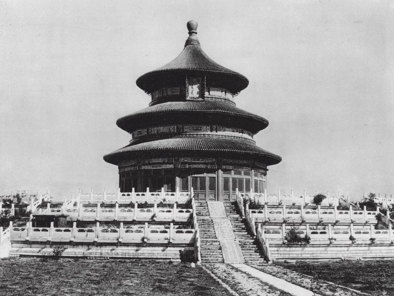 Pechino, Tien tan, Chihli, Tempio del Cielo, Sala delle Preghiere Annuali da Ernst Boerschmann